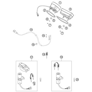 LLAVE EN BLANCO LC4/DUKE/LC8