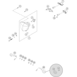 BOMBILLA 12V 10W (BA15S)