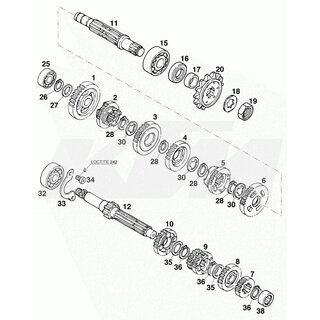 HH TUERCA M16X1 WS=27