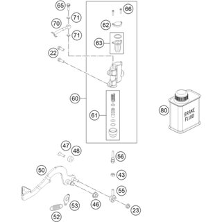 ARANDELA DE SEGURIDAD 50 SX