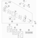 JUEGO PASTILLAS DE FRENO DELANTERAS 2012