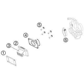 CAJA DEL DIAFRAGMA CPL. SOPORTE EN V