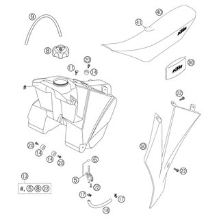 ASIENTO 85 SX 2003