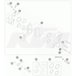 PINZA DE FRENO FR CPL.85 SX 03