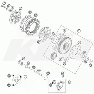 BUJE EXTERIOR EMBRAGUE CPL 85 SX 07