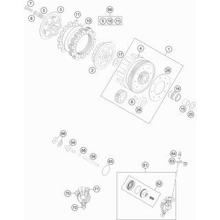 RODAMIENTO AXIAL DE AGUJAS 85 SX 03