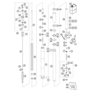 Tubo 28x420 alu