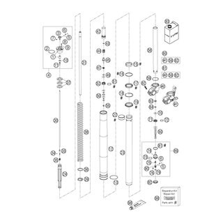 Junta trica 8x1,25 NBR70 silicona