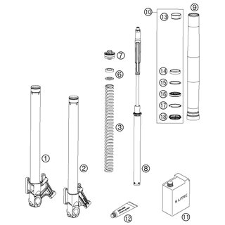 TUBO EXTERIOR L=550MM D=54/60