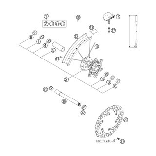 RADIO M4,5X228-15G 21 DDE