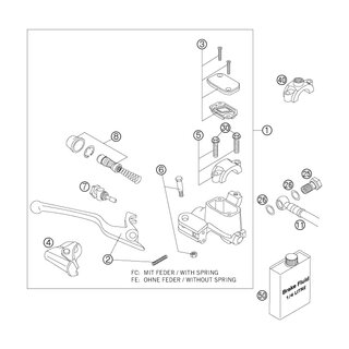 REP.SET PISTON D=11 SX 2001