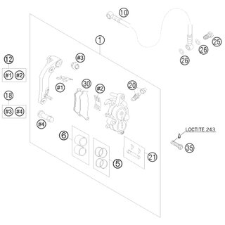 KIT REPARACIN PISTN 28MM