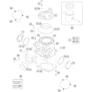 JUNTA BASE CILINDRO 0,2MM 03