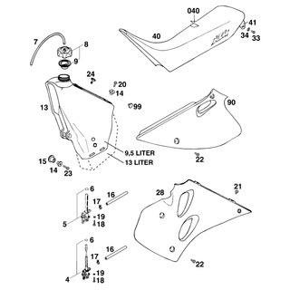 GRIFO COMBUSTIBLE CPL. OFF-ON-RES