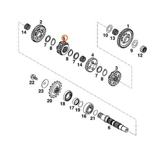 5 VELOCIDAD CONTRAEJE 21T 07