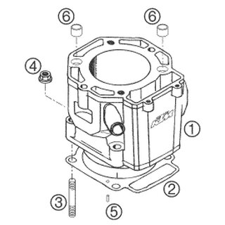 JUNTA BASE CILINDRO 0,5MM M.SICKE