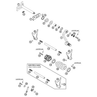 Muelle del brazo de retencin 2,3 mm