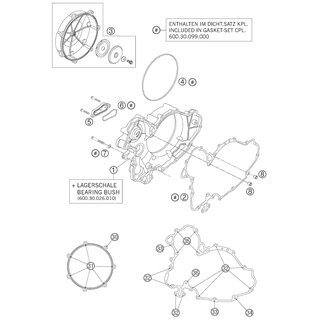 TAPA EXTERIOR EMBRAGUE CPL. 06