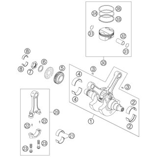 ANILLO PISTN L D=100MM 1,3MM