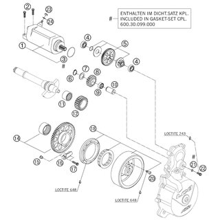 MOTOR DE ARRANQUE CPL. LC8-E 03