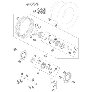 DISCO DE FRENO TRASERO D=240MM