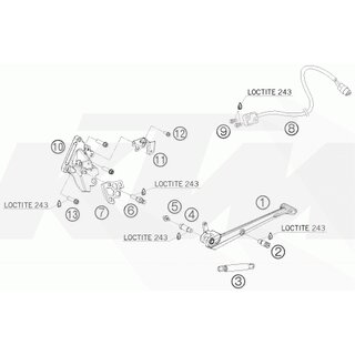 SEITENST�NDER KPL. RC8      10