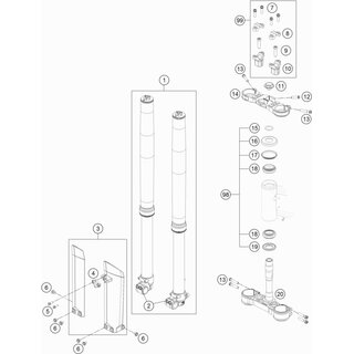 BOT.TRIPLE ABRAZADERA CPL. BL. 20MM