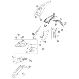 KIT SPOILER FREERIDE BLANCO