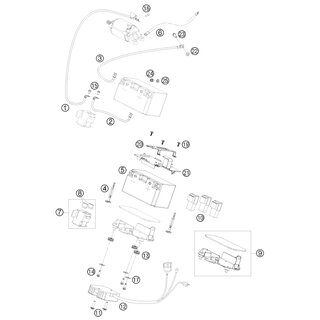 SOPORTE DE BATERA CPL.