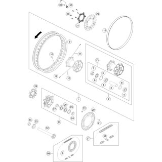 SOPORTE PIN CPL. PLATA