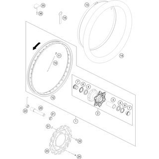 TORNILLO COLLAR EJE DELANTERO WS32