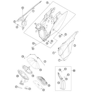 AIRFIL.BOX COV. R/S PDS EXC 13