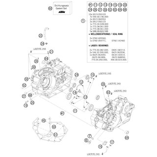 JUEGO DE JUNTAS 450/505 SX-F