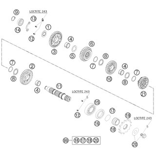 IDLER GEAR 1G