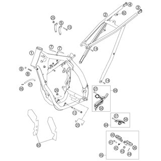 REFUERZO MOTOR 450 SX-F 07