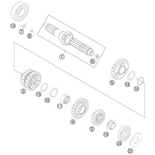 PIN LOCO 6 G. CPL.