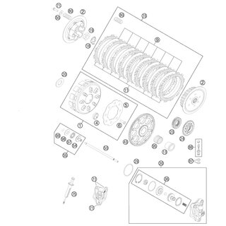 RUEDA EMBRAGUE T=74 07