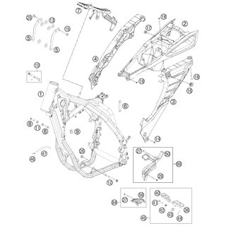 SOPORTE REFUERZO 250 EXC-F 12