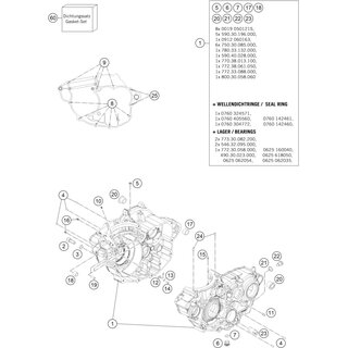 CAJA DEL MOTOR CPL.