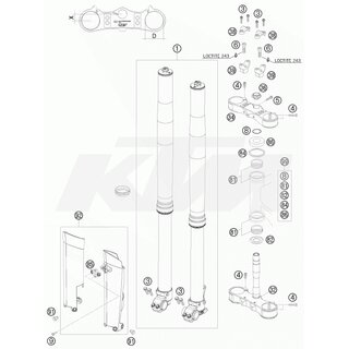 GABELBR�CKE UNT. KPL. X=19MM09