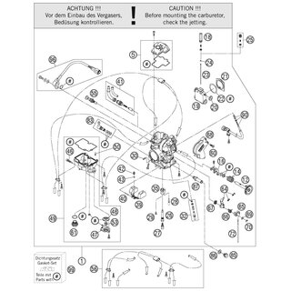 CARB. FCR-MX 3900L,TPS 08