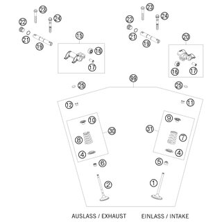 VLVULA SPR.-KIT INT. 450-530 09