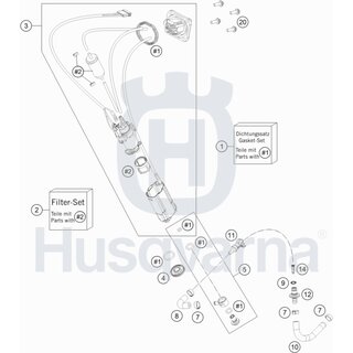 Mutter Benzinpumpe M12