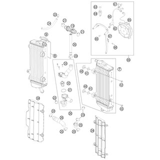 RADIADORHOSE CPL. TERM.70C