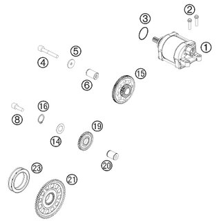 E-STARTER CPL. 0,5KW