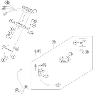 SOPORTE DE VELOCMETRO