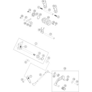 CONTADOR DE CARRILES DE CAMBIO DE MARCHAS