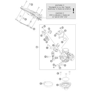 CONECTOR CARRIL DE COMBUSTIBLE