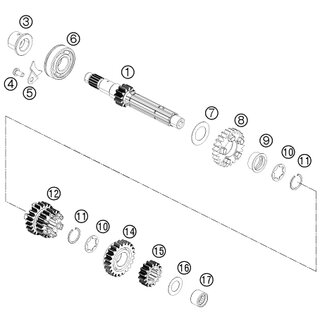 TORNILLO CABEZA PLANA M6X12 PH