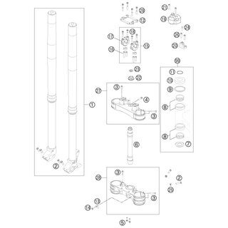 BOT. ABRAZADERA TRIPLE CPL. 22MM 07